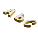 Digital forme lettre classique